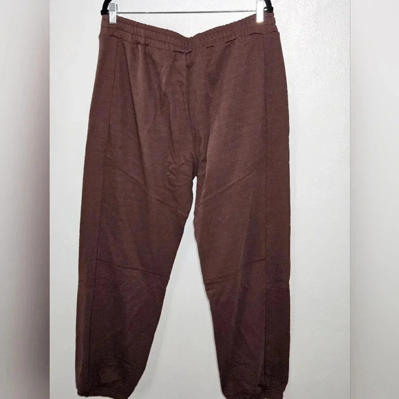NWT chocolate brown sweatpants size x-large by naked wardrobe - Picture 2 of 4